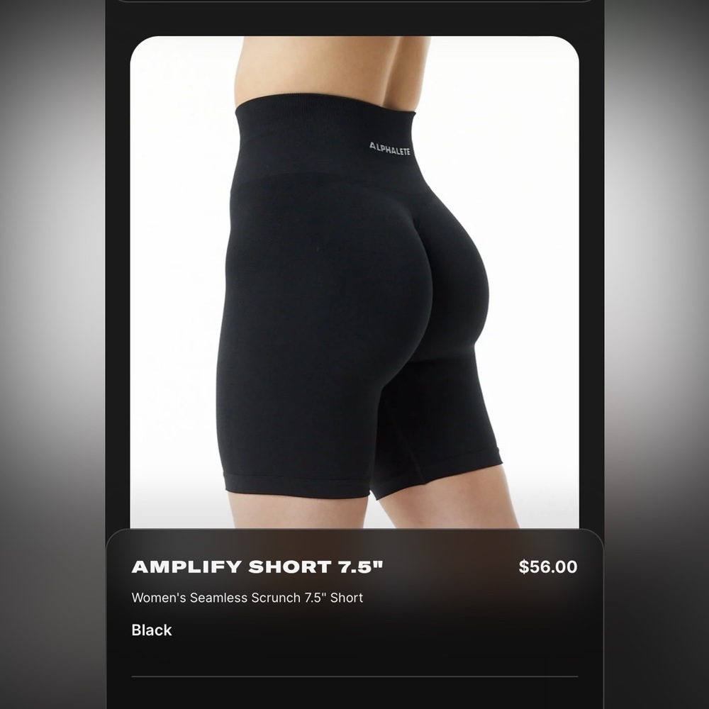 Alphalete Amplify shorts